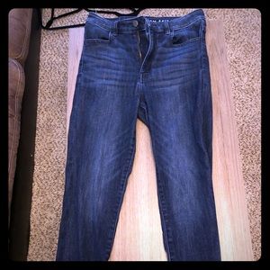 American Eagle high rise Jegging dark wash